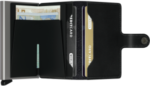 mini-wallet original black Black
