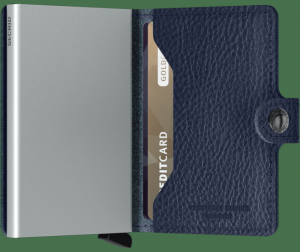 Miniwallet veg navy-silver navy