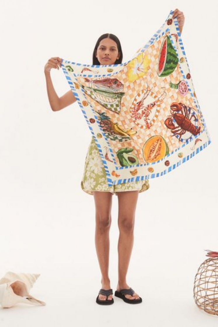 THEO SCARF  MULTI 